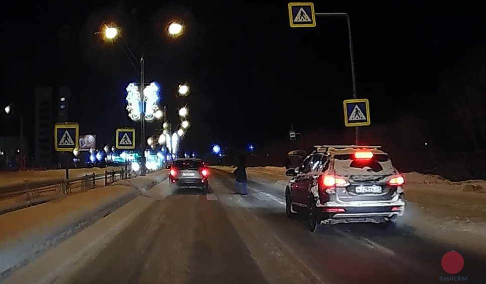В Северодвинске водитель иномарки сбил несовершеннолетнего пешехода